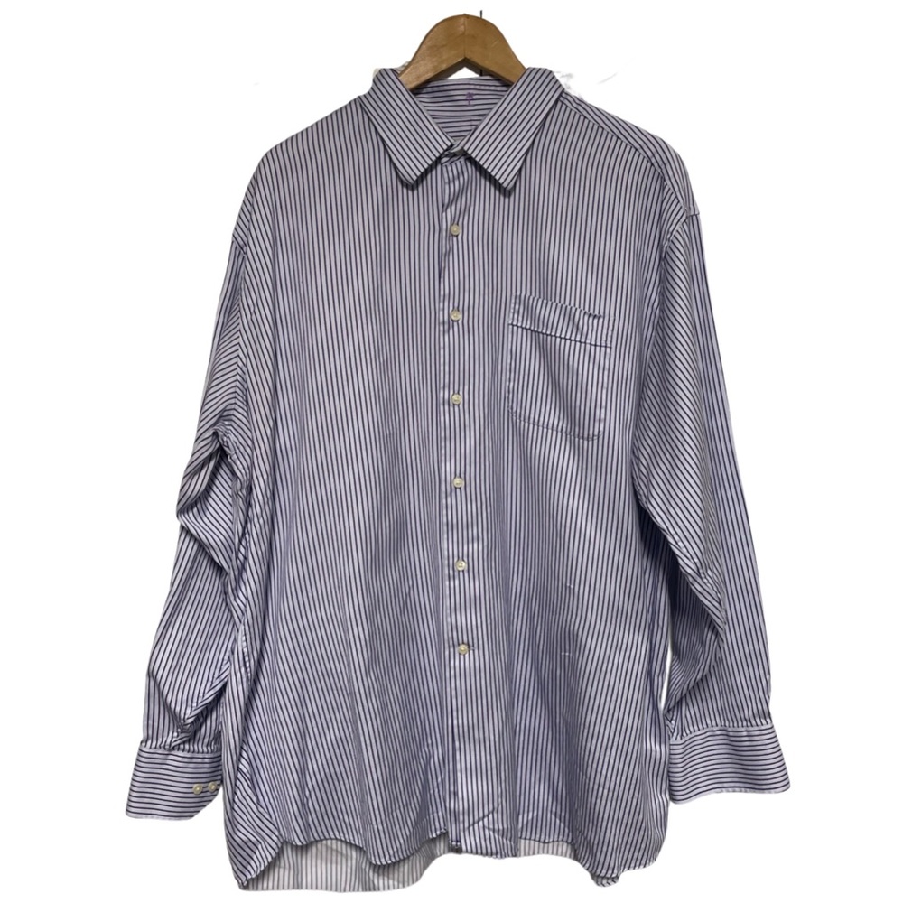 Tommy Bahama Long Sleeve Dress Shirt Men Size 18 34-35